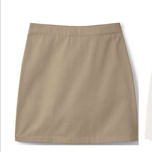 Lands’ End Girls Chino Skort